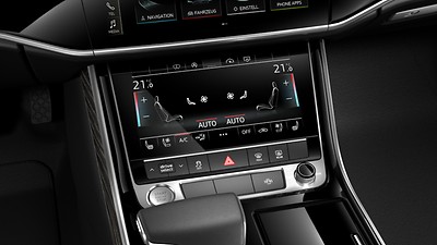 Four-zone automatic climate control system