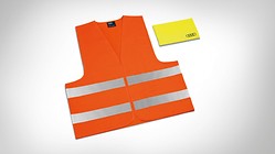 High-visibility vest set, for adults