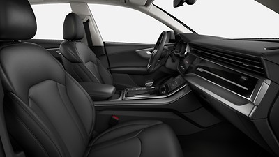 Ventilated and massage functions for front seats