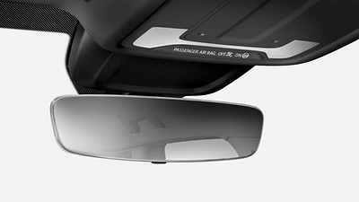 Auto dimming rear-view mirror