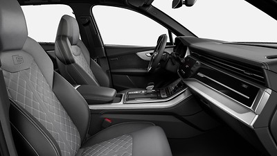 Designpakke i sort/jetgrå-sølv, Audi exclusive