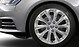 Aluminium-Gussräder im 10-Speichen-Kristall-Design, Größe 7,5 J x 17, mit Reifen 225/50 R 17