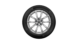 Wheel, 10-spoke, 7.5Jx17, 225/60 R17 99H winter tyre, right