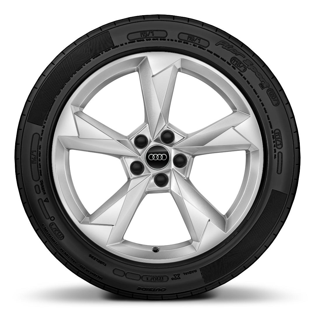 19&quot; x 7.0J &apos;5-arm dynamic&apos; design alloy wheels, with 235/50 R19 tyres