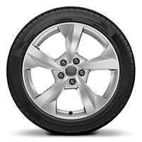 Jantes en alliage l&eacute;ger, style Dynamique &agrave; 5 branches,