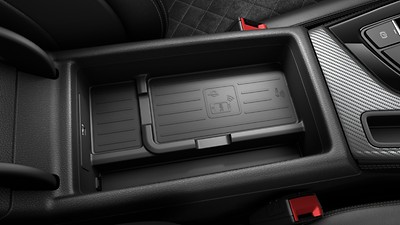 Audi phone box, με δυνατότητα ασύρματης φόρτισης (Qi-Standard)