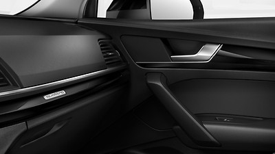 Διακοσμητικά στοιχεία εσωτερικού σε μαύρ η λάκα (Piano Black), Audi exclusive