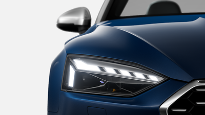 Matrix-design LED headlights with Audi laser light