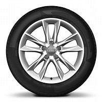 Aluminium-Gussr&auml;der im 5-Arm-Kinetik-Design, Gr&ouml;&szlig;e 7,5 J x 17, mit Reifen 225/45 R 17