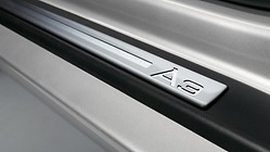 Door sills, illuminated, with the &quot;A3&quot; logo
