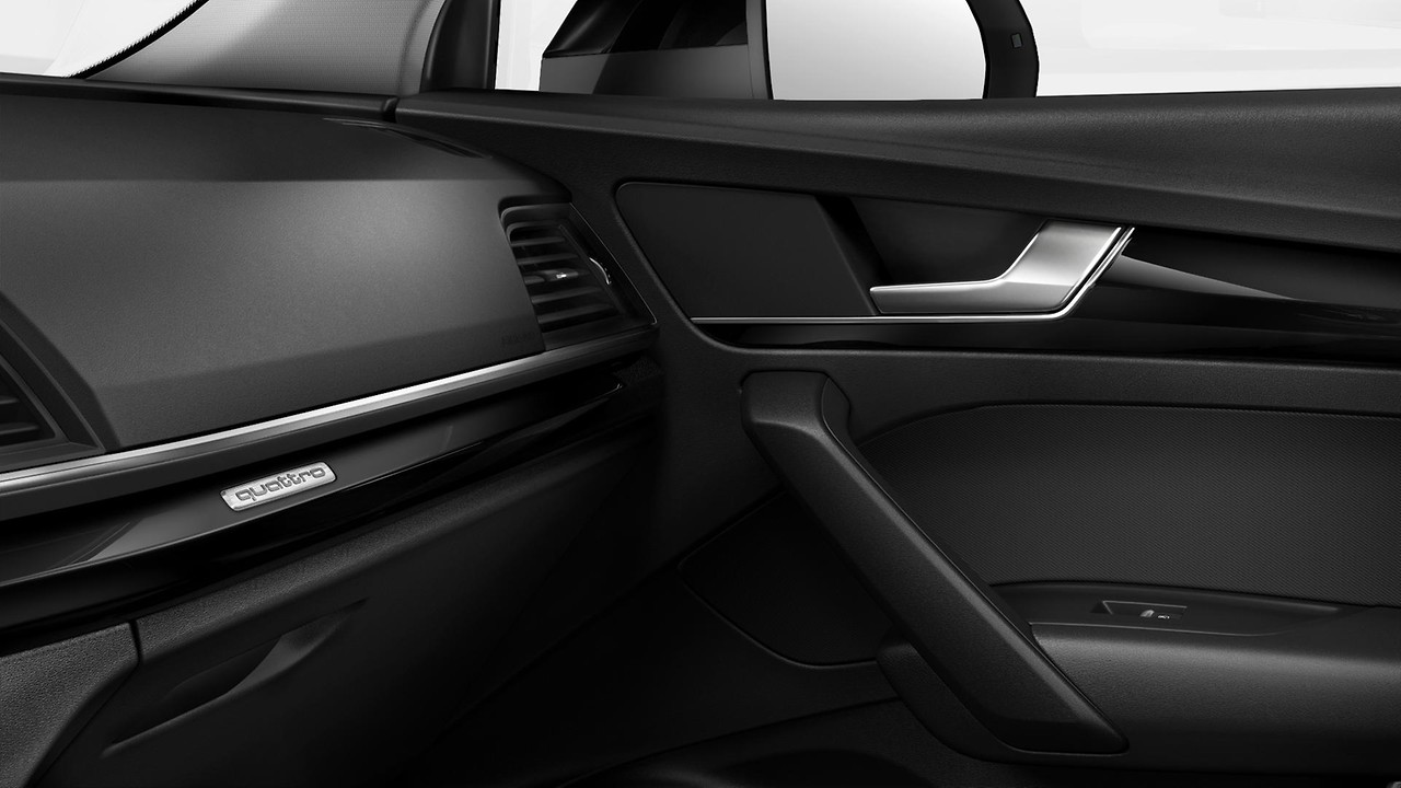 Inserciones en pintura brillante Negro Audi exclusive