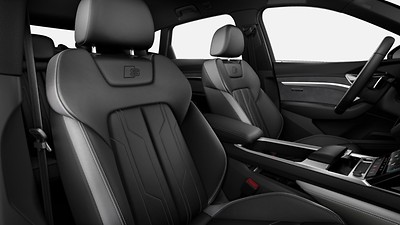 Designpaket schwarz/jetgrau-silber Audi exclusive