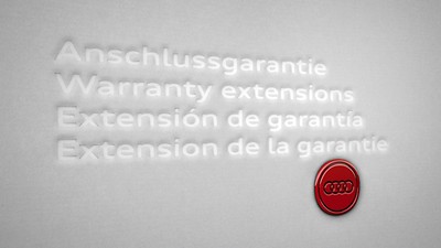 Audi Extended Warranty 1 anno, fino a 60.000 km