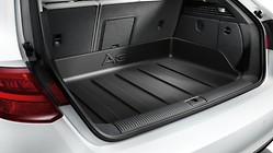 Luggage compartment tray