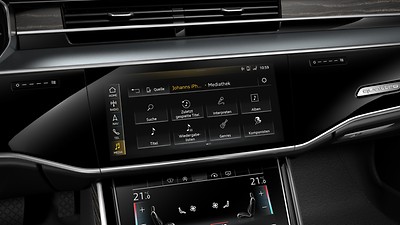 Audi music interface