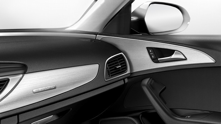 Matte Brushed Aluminum inlay