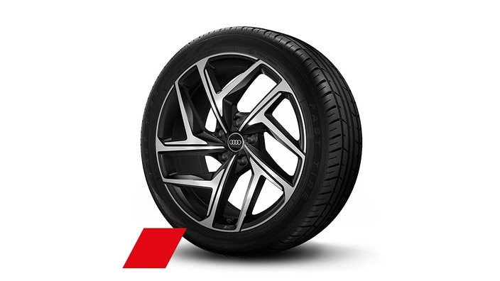 21" 5-Y-spoke dynamic design bi-colour wheels