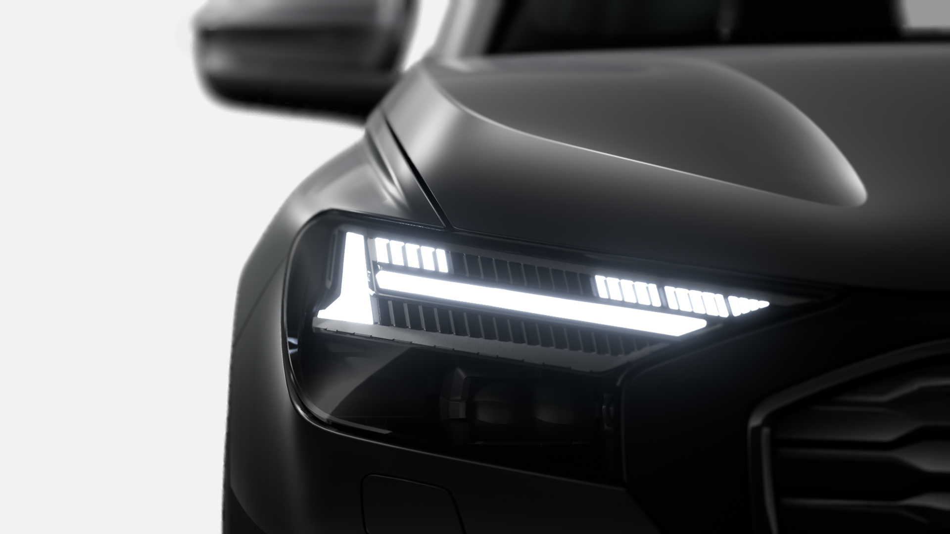 アウディ　Q4　イートロン　左ヘッドライト　マトリクス シミュレーション > Audi Q4 Sportback e-tron Configurator > Q4 e