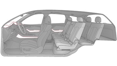 Elementos interiores superiores e inferiores en cuero Audi exclusive