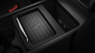 Audi phone box avec charge du téléphone par induction (standard Qi)