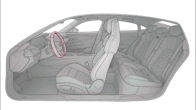 Ohjauspyörä Alcantara/nahkaa ohjauspyörän klo 12 merkinnällä, Audi Exclusive