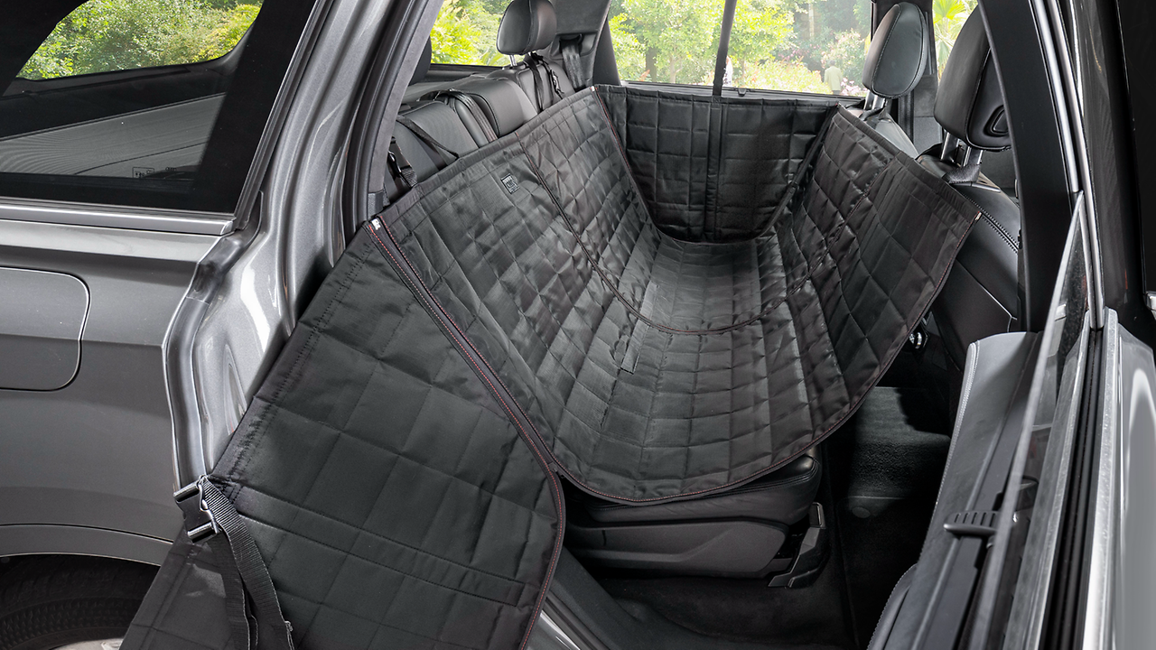 Rear seat protective cover