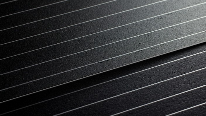 Layered Aluminum/Black Wood inlays
