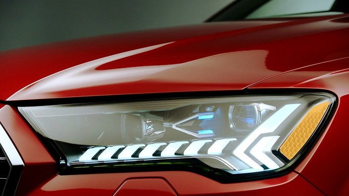 Laser headlights package