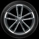 19" 5-spoke bi-color cavo design wheels