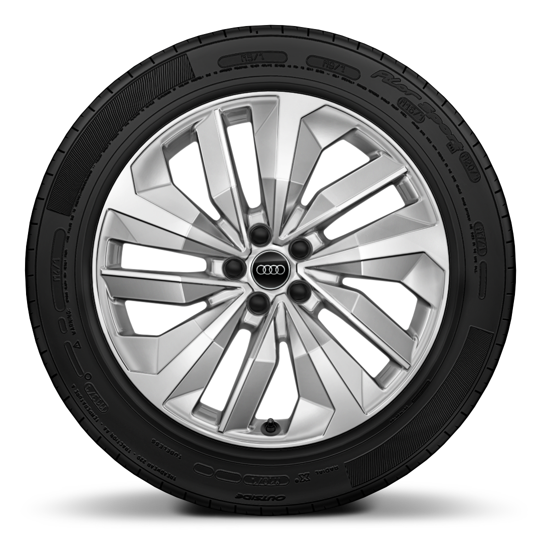 20" 5-V-spoke design wheels