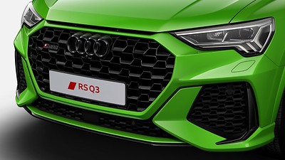 Svart optikpaket inkl. Audi-ringar och emblem i glanssvart
