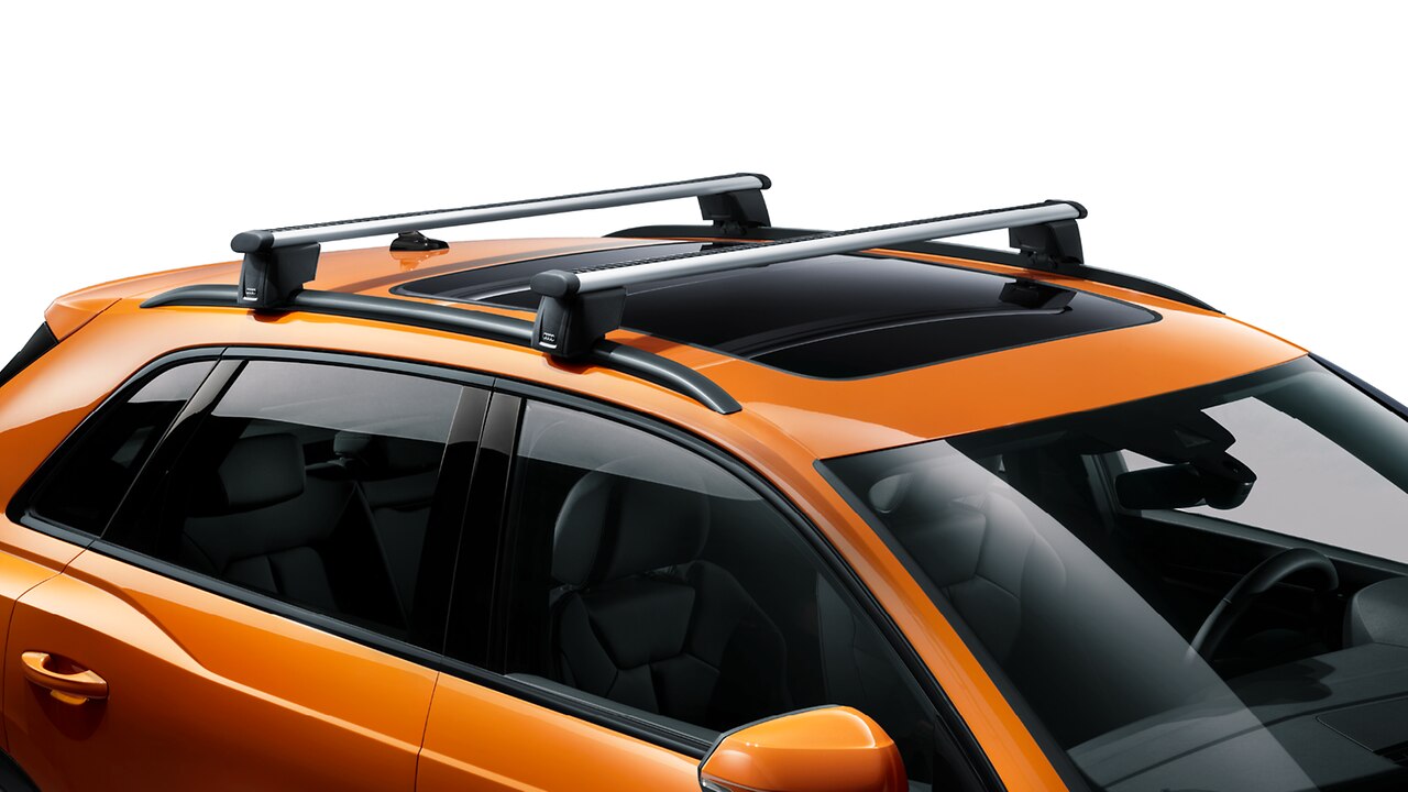 Barras do tejadilho, para ve&iacute;culos com calhas do tejadilho