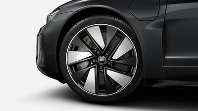 Audi Ceramic Composite Brakes (ACCB), étriers de frein gris antracite