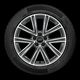 17" x 7.5J '5-spoke V' design alloy wheels, partly-polished with 215/45 R17 tyres