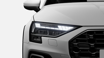 Proiettori a LED Audi Matrix con gruppi ottici posteriori a LED
