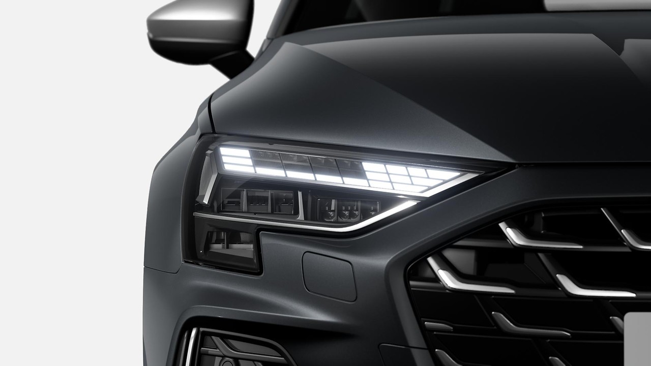 Matrix LED headlights with dynamic light sequencing and dynamic turn signal