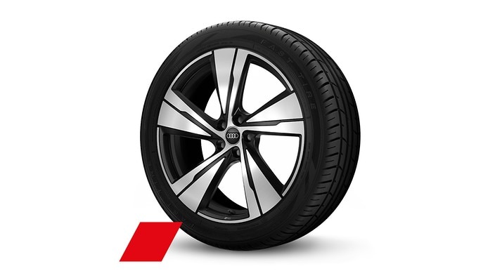 21" 5-arm split design wheels