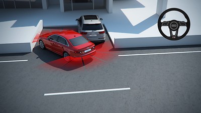 Asystent parkowania z Audi parking system plus