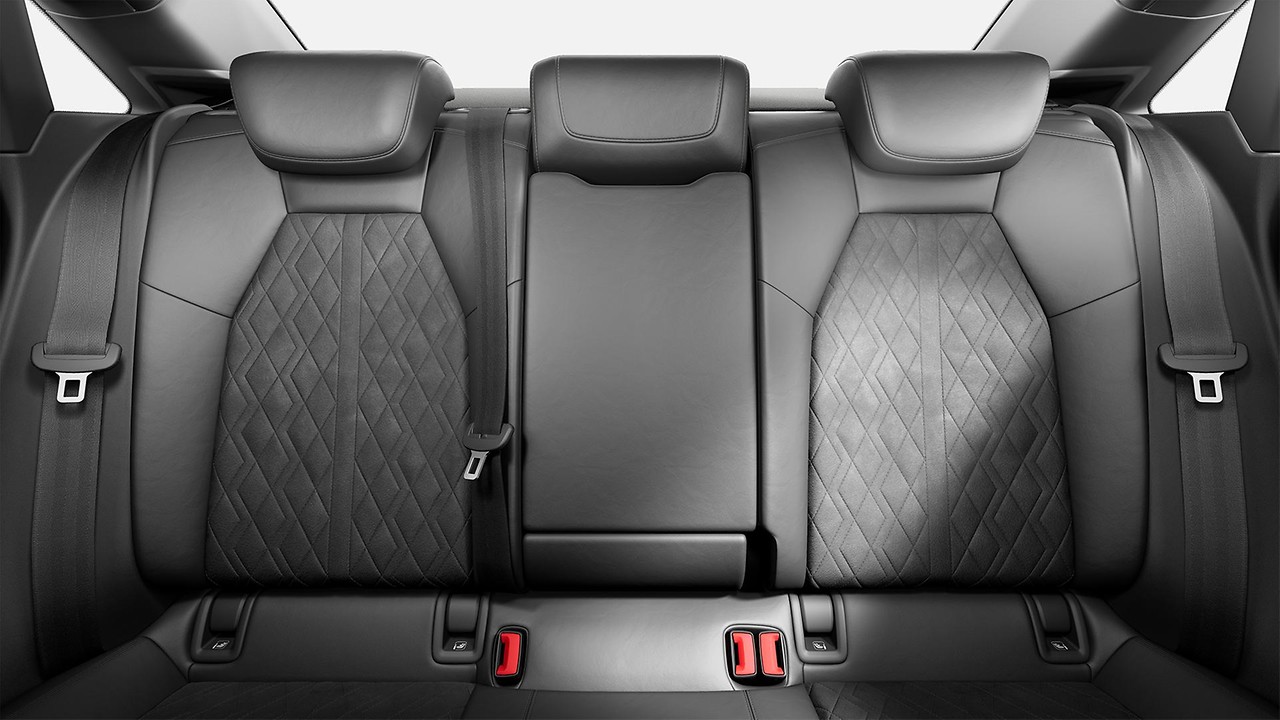 I-Size and top tether child seat mounting for the outer rear seats