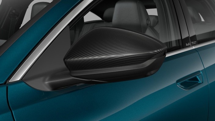 Carbon fibre mirror covers