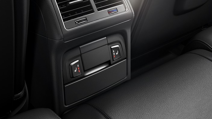 Heated rear seats