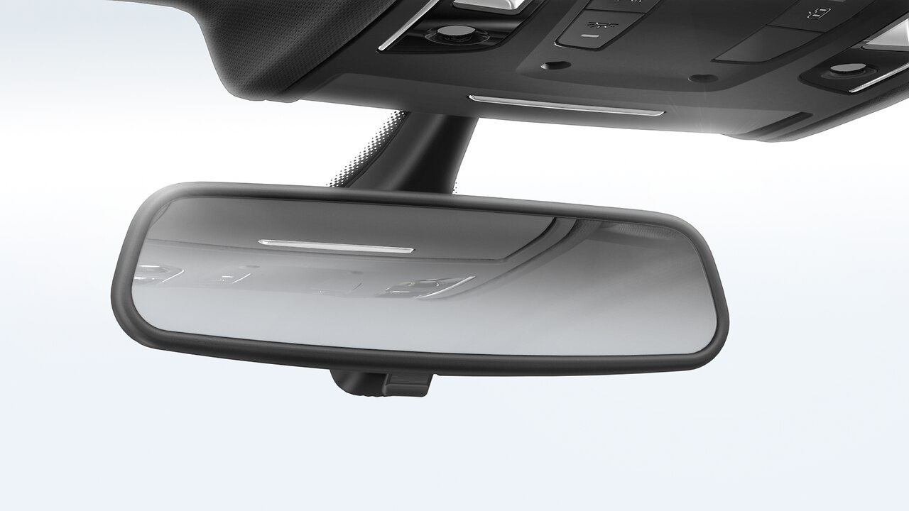 Espelho retrovisor interior anti-encandeamento