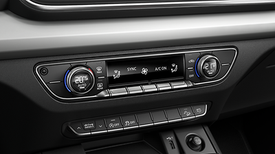 3-zone deluxe electronic climate control