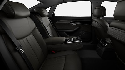 Seat ventilation and massage feature in front and rear