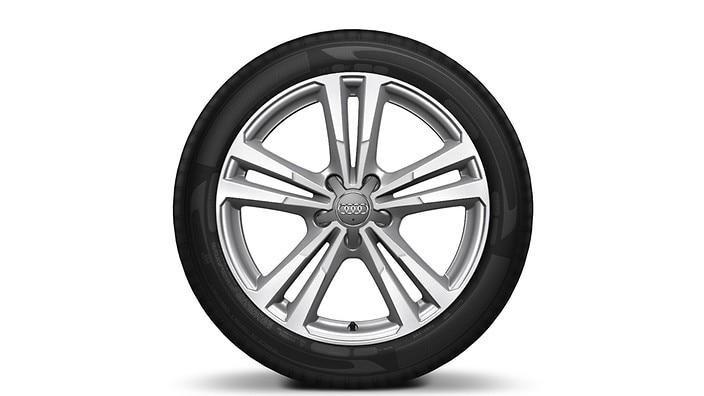 18" 5-parallel-spoke design wheels