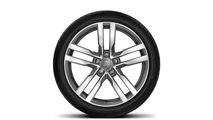 19" 5-arm-star design forged wheels