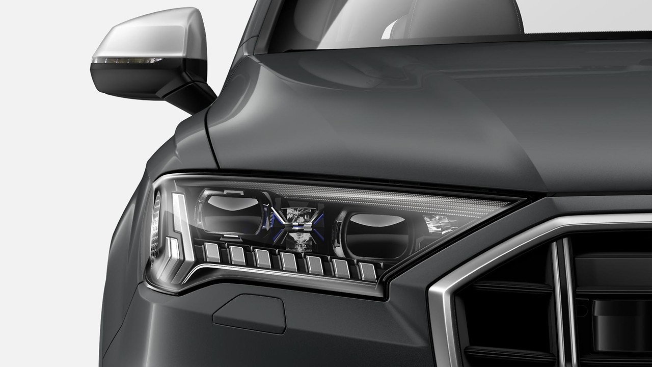 HD Matrix LED headlamps with Audi laser light                                 