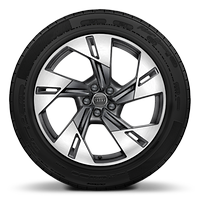 20" 5-arm Contrast design in contrasting black with 255/50 R20 all-season tires