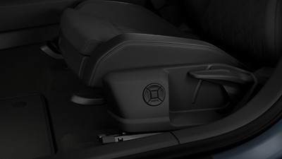 4-way lumbar support for the front seats