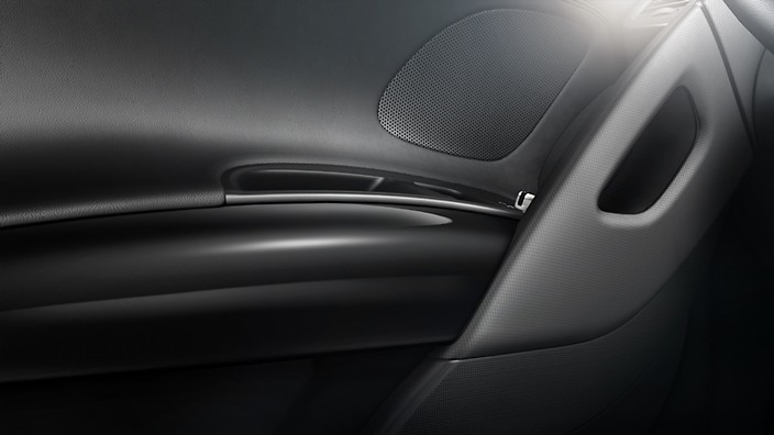 Piano Black decorative inlays